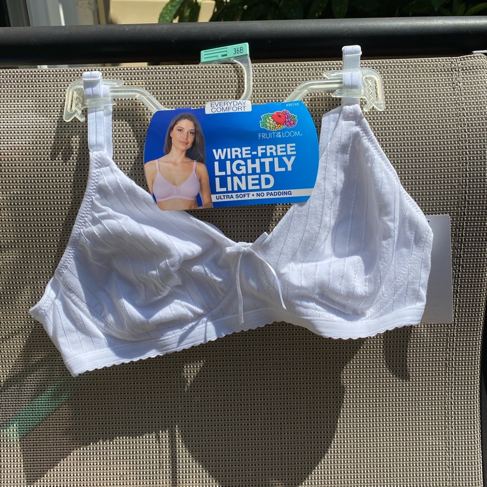 NWT Bra, White 36B